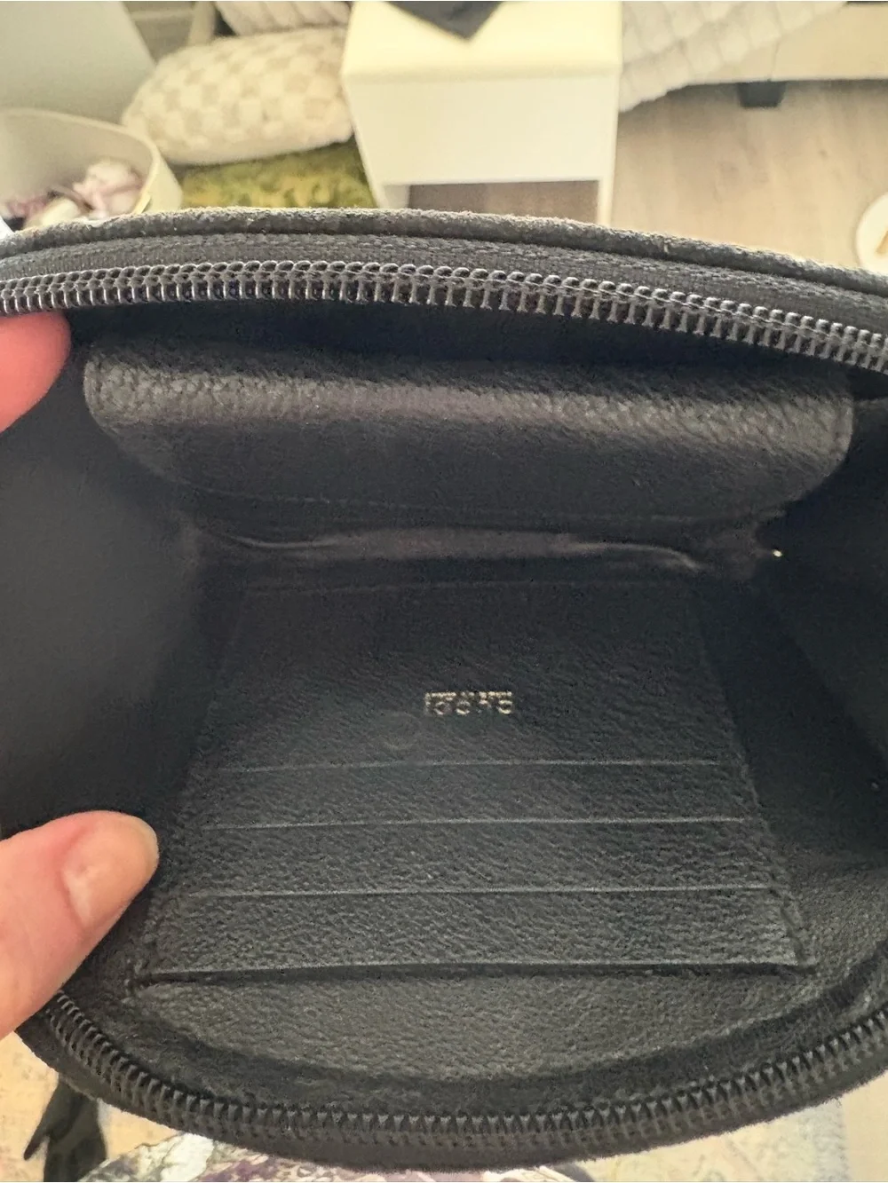Gucci Black Suede Satchel Mini Bag with Bamboo Top Handles